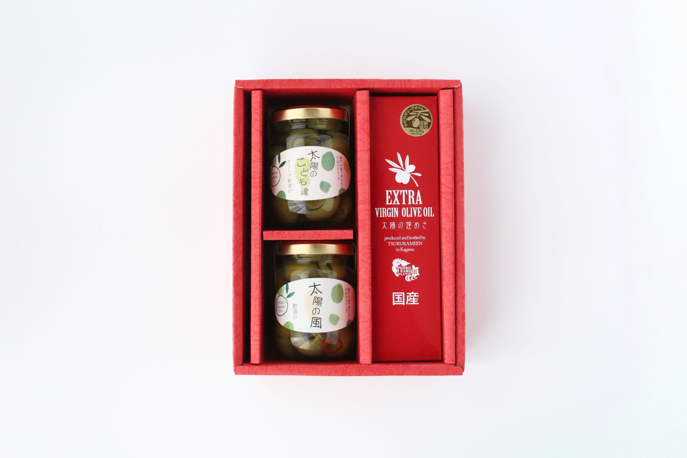 太陽のギフトセット A〜D｜国産オリーブの贈り物
